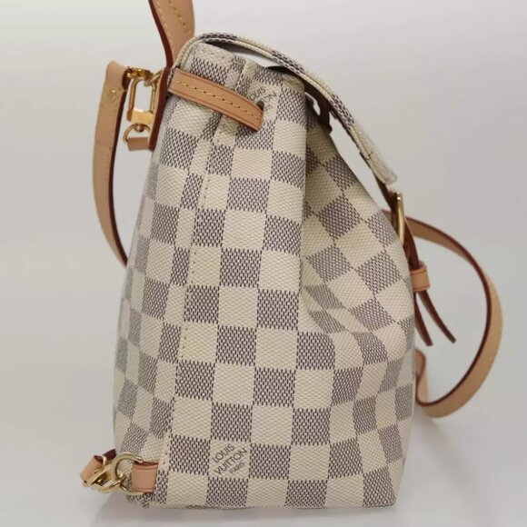 LOUIS VUITTON Damier Azur Speron BB Shoulder Bag N44026 LV Auth 97791A - Picture 5 of 15